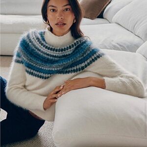 Fuzzy Icelandic Sweater